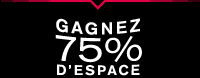 Compactor : gagnez 75% d'espace !